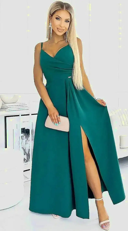 Chic robe de soirée longue - Madame Robe