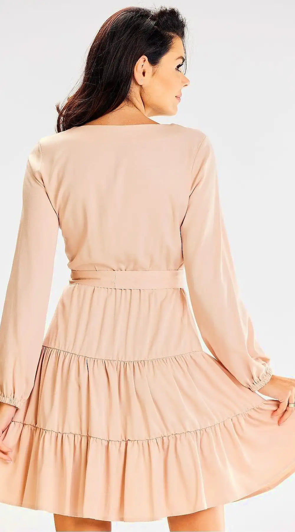 Robe champêtre beige