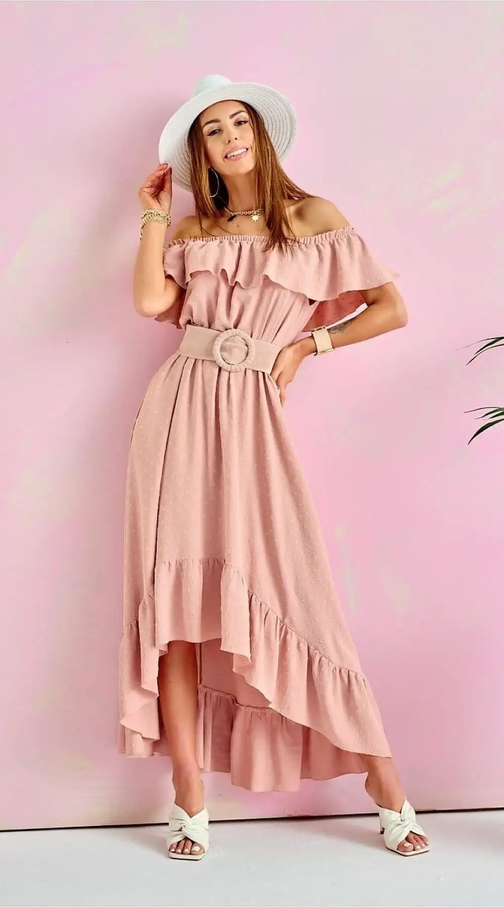 Robe champêtre pour invitée au mariage