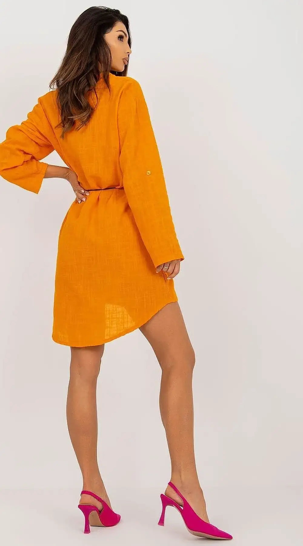 Robe courte gaze de coton