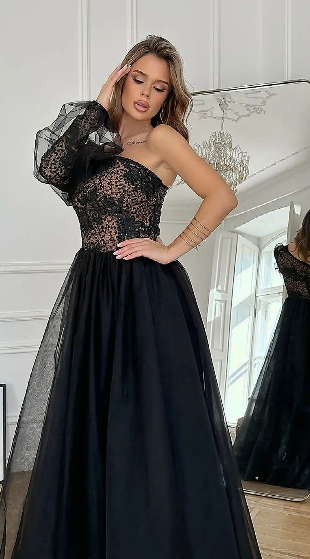 Robe de bal noire