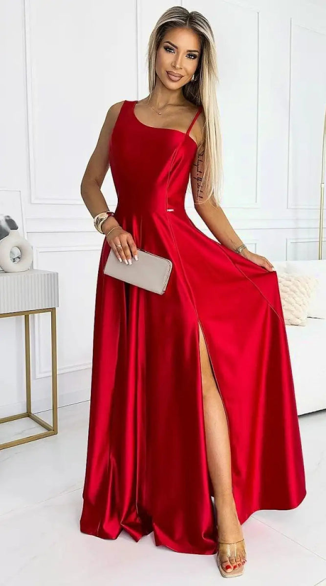 Robe de bal rouge - Madame Robe