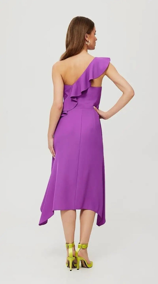 Robe de cocktail asymétrique - Madame Robe