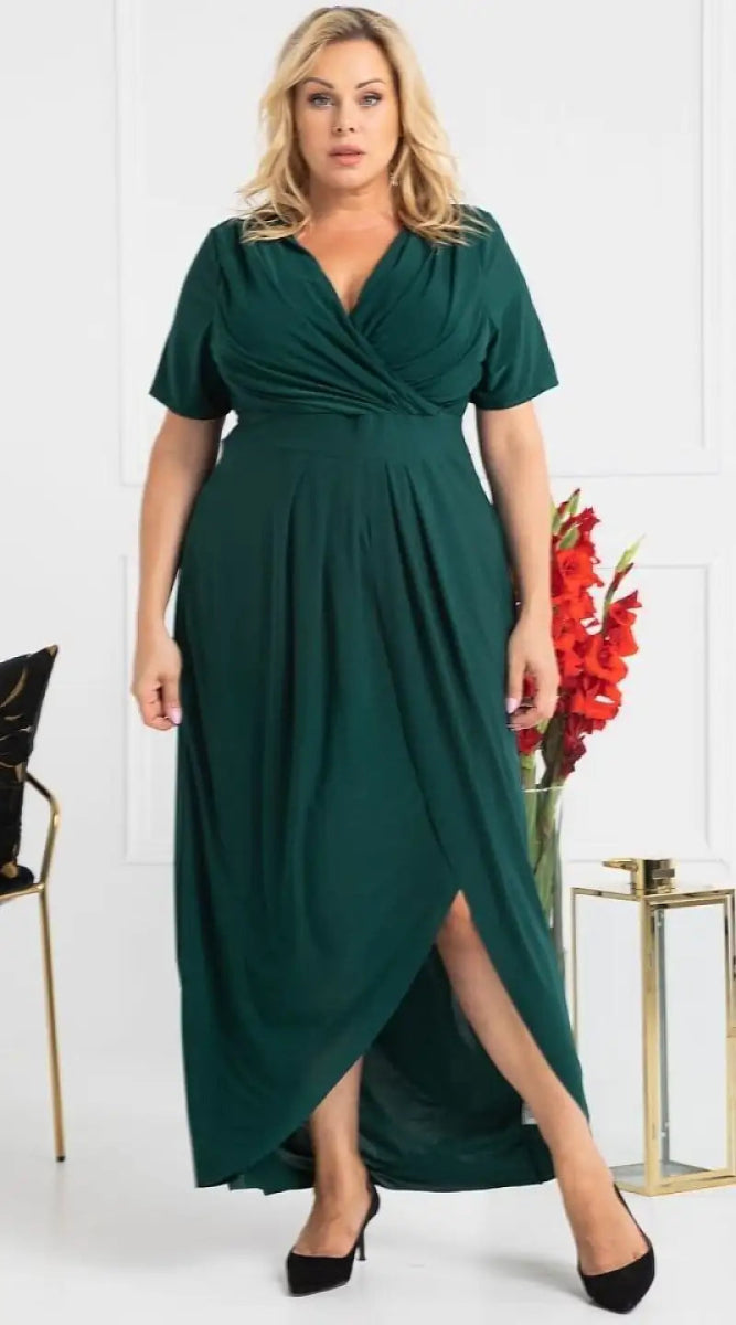 Robe de soirée grande taille longue - Madame Robe