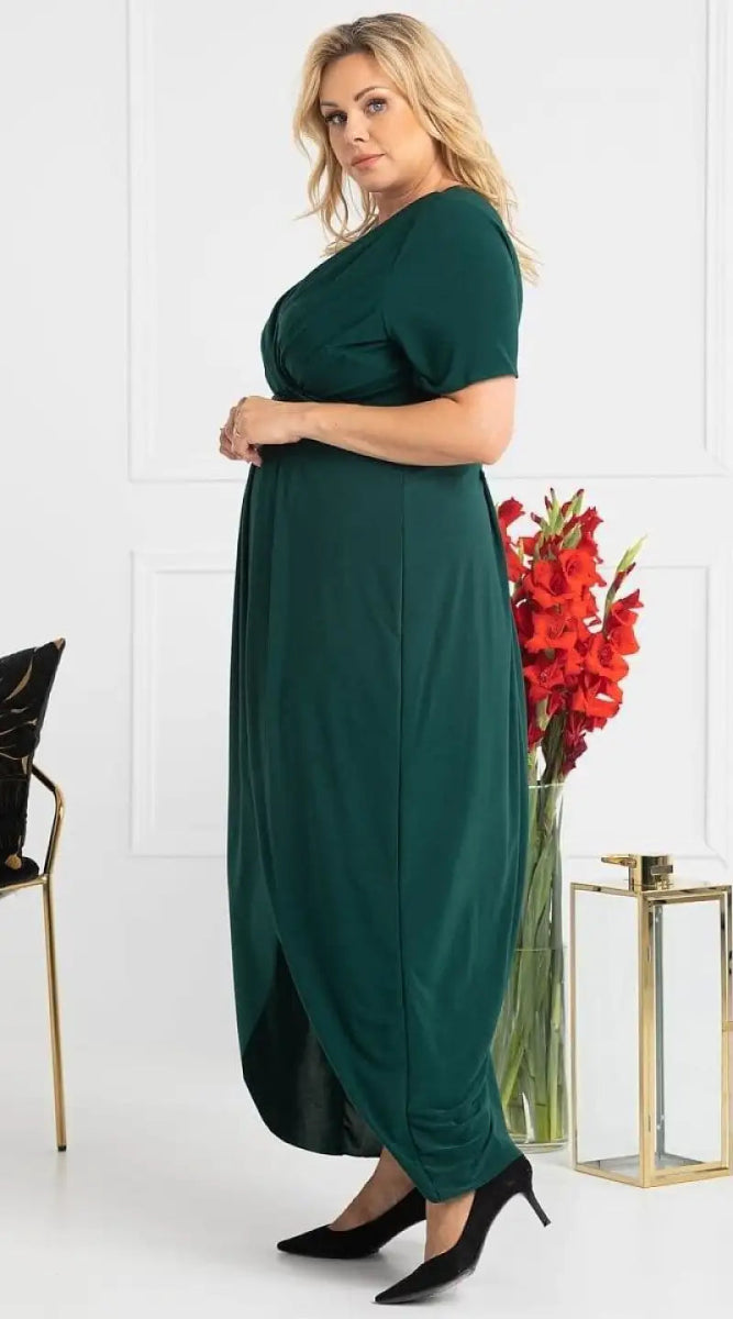 Robe de soirée grande taille longue - Madame Robe