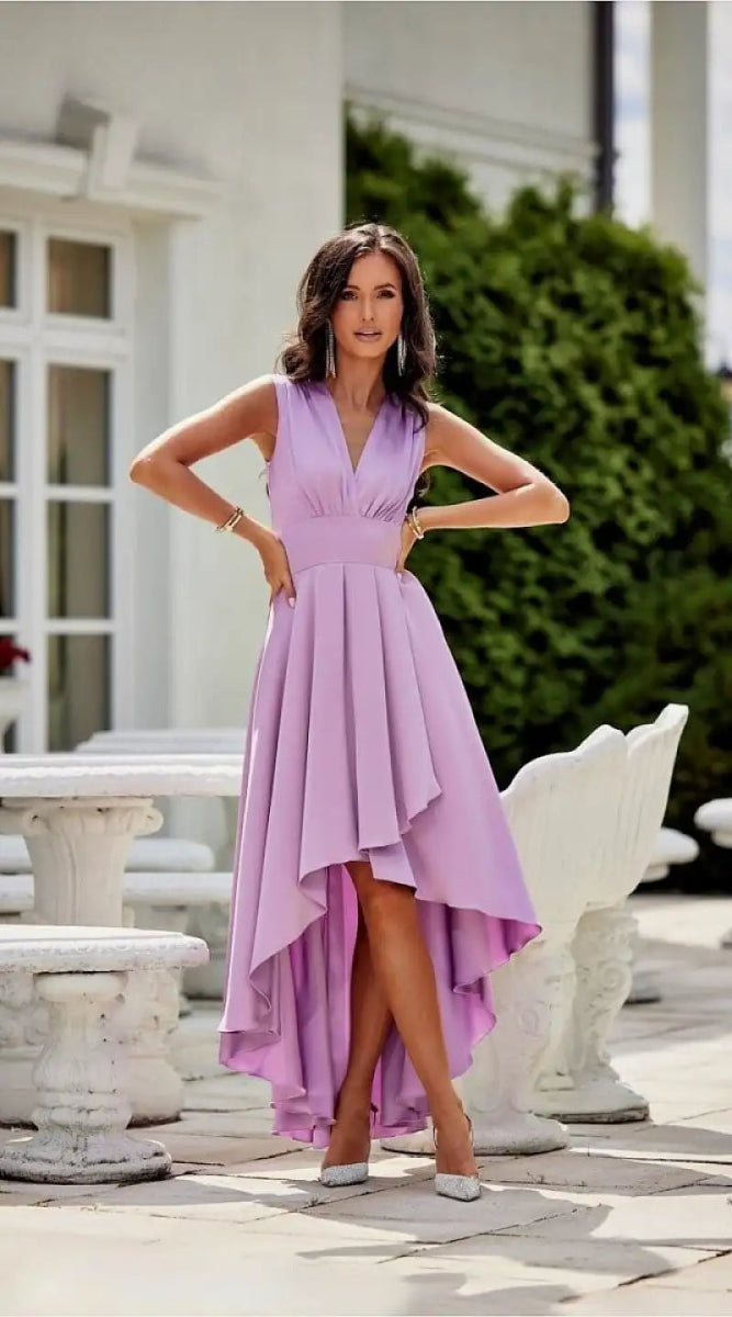 Robe demoiselle d'honneur lilas - Madame Robe