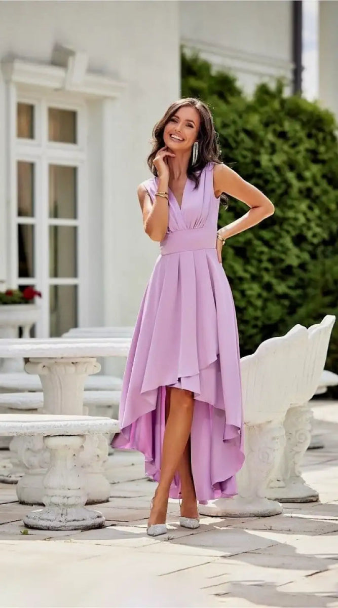 Robe demoiselle d'honneur lilas - Madame Robe