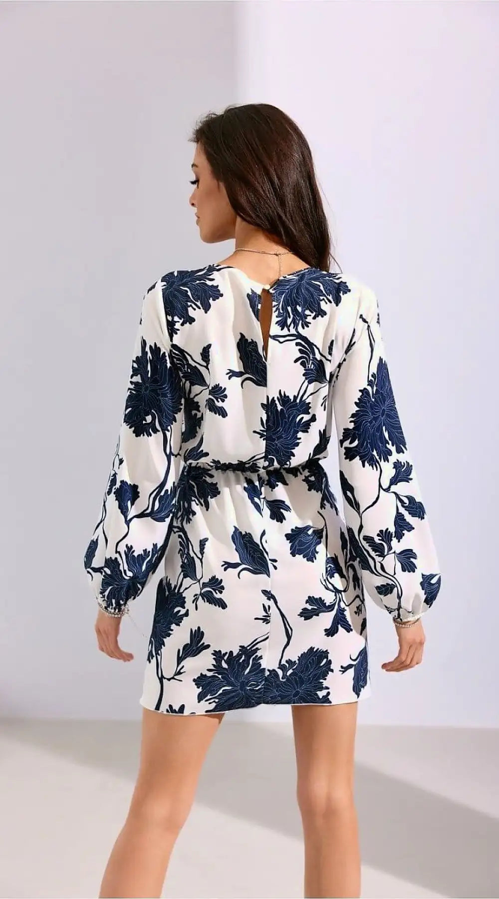 Robe d'été manche longue