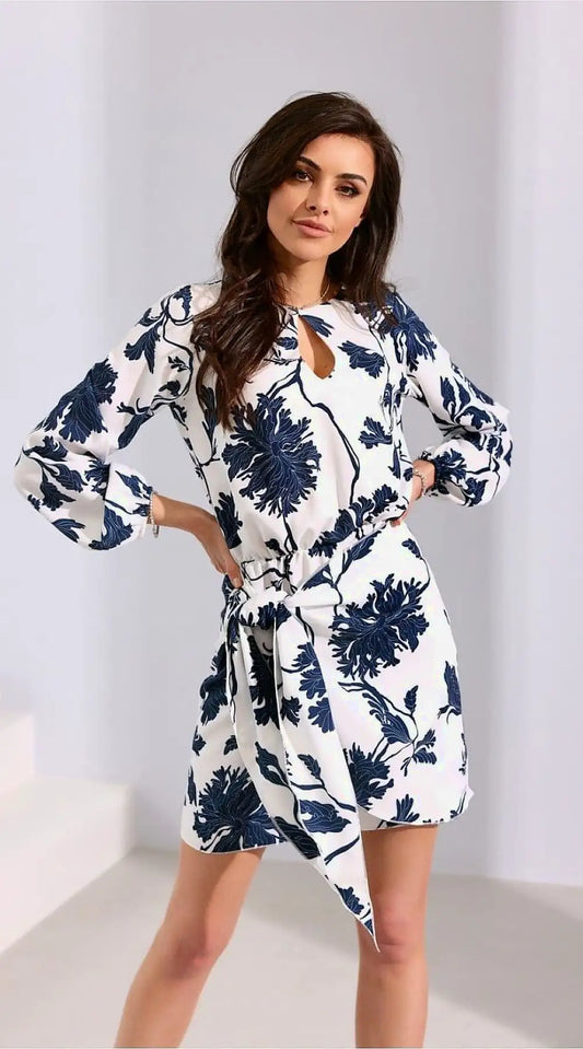 Robe d'été manche longue