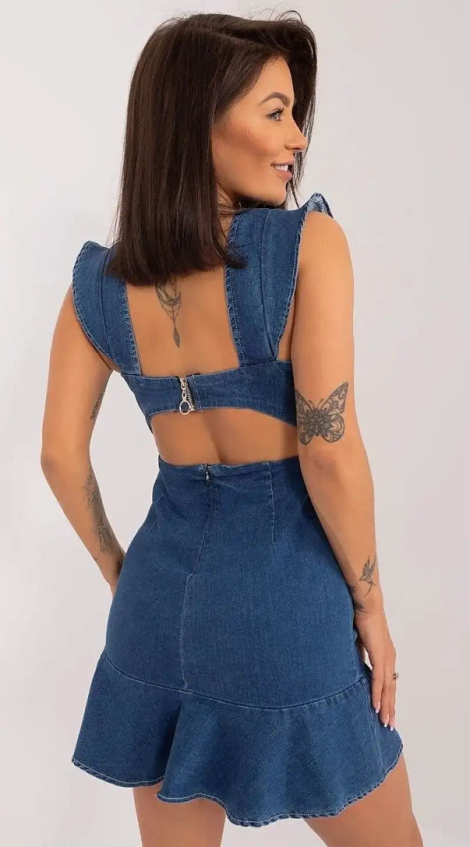 Robe en jean originale - Madame Robe