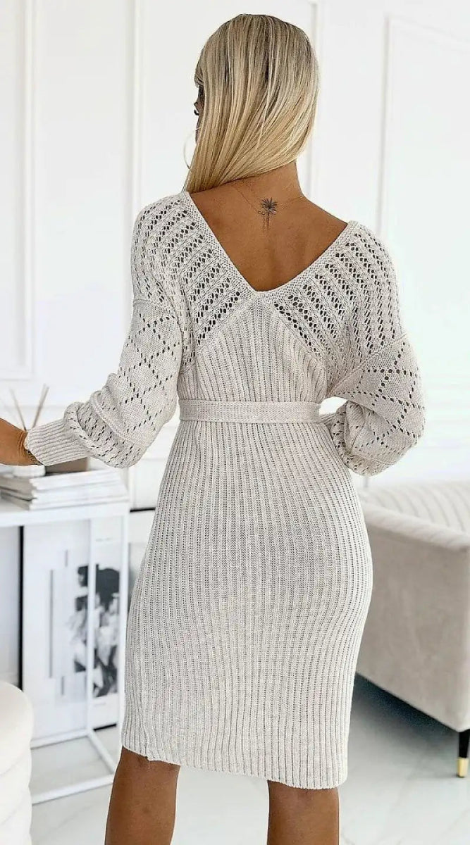 Robe en tricot pour femme - Madame Robe