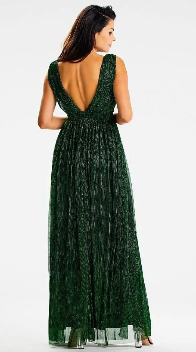 Robe fluide verte - Madame Robe