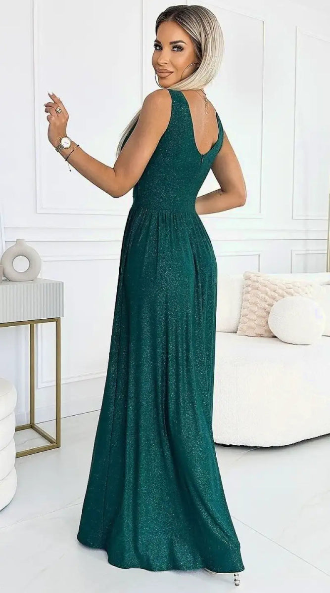 Robe gala verte - Madame Robe