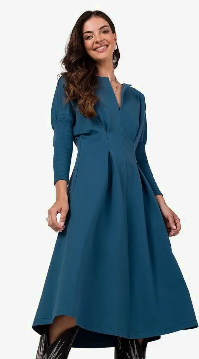 Robe habillée manche longue - Madame Robe