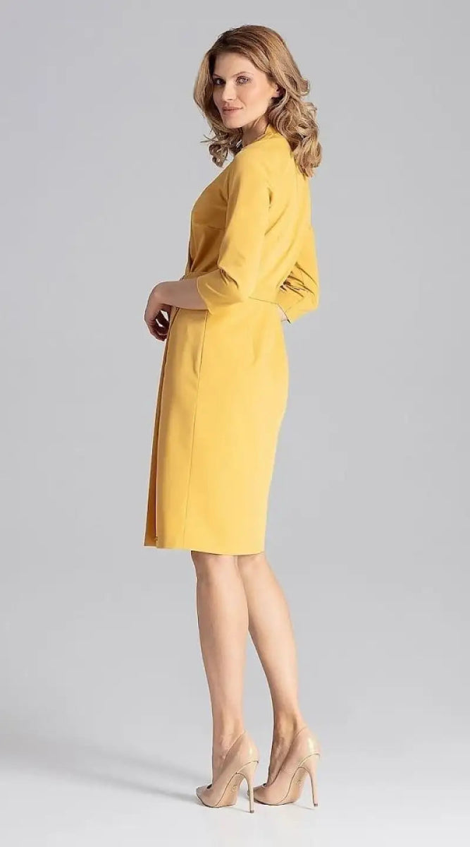 Robe jaune pâle - Madame Robe