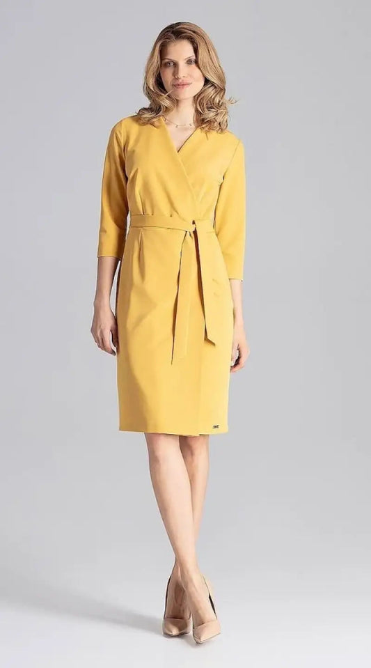 Robe jaune pâle - Madame Robe