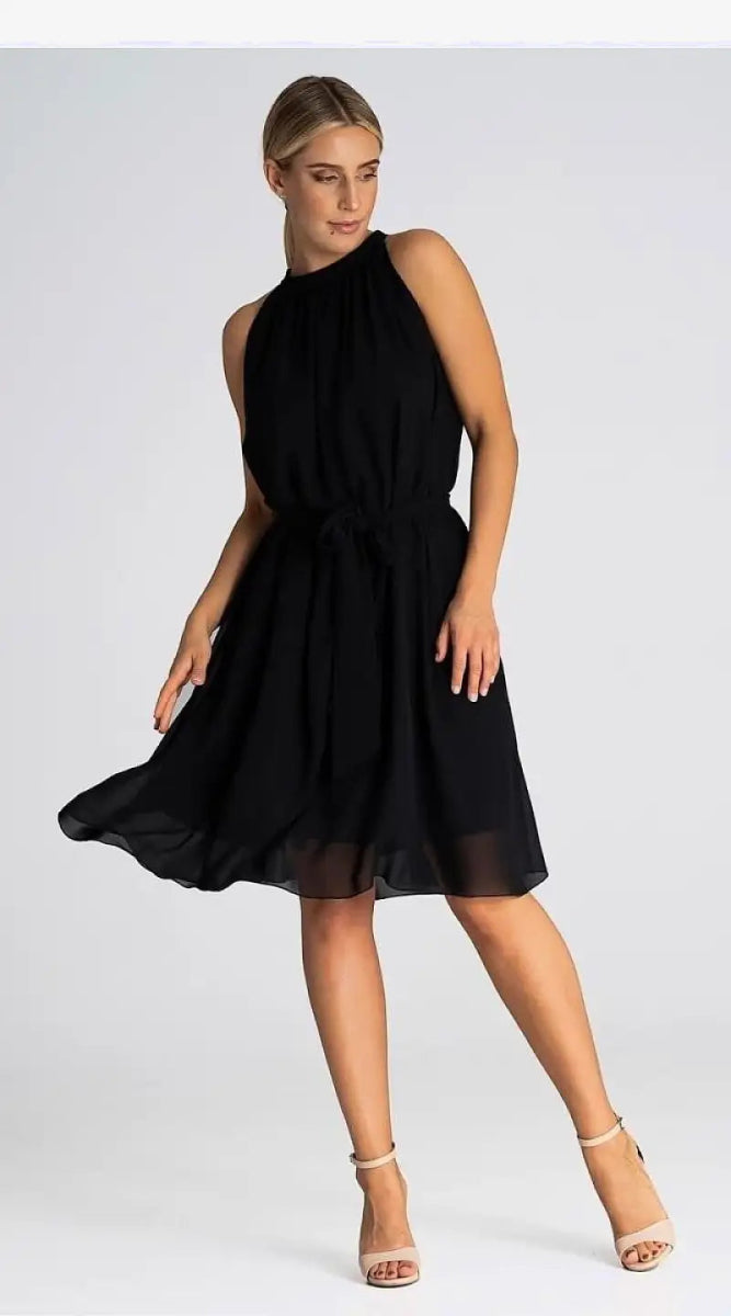 Robe noir de cocktail - Madame Robe