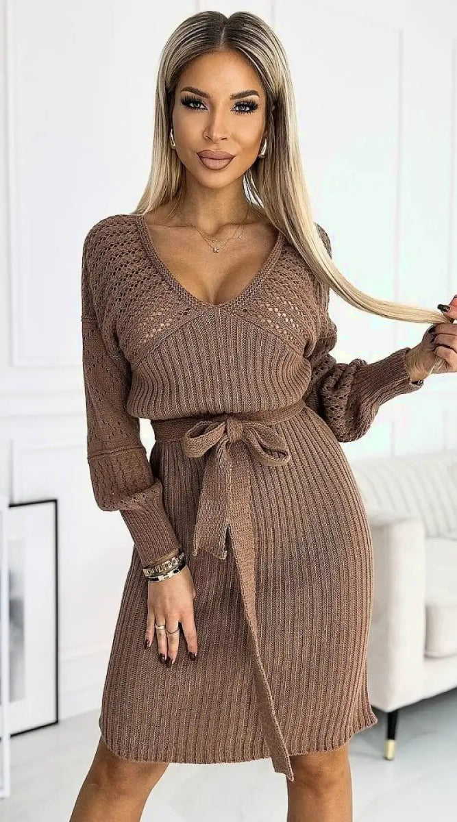 Robe tricot chic femme - Madame Robe